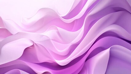 Poster - An abstract background featuring wavy purple and white lines creating a dynamic visual display.