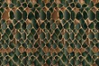 seamless pattern, snake scale, green, black, brown, fabric