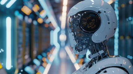 Poster - Humanoid Virtual Generative AI Assistant Using Cloud Computing Technology and Neural Big Data Network in 3D.