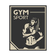 Gym sport banner