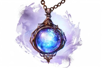 Aufkleber - A necklace featuring a star pendant, perfect for jewelry design concepts