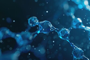 Poster - Close up shot of water droplets, suitable for various design projects