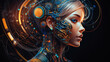 © xCg (Xavier) - Mujer androide