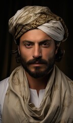 Canvas Print - portrait of a groom