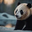 Pandabär. Generative AI Technologie