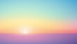© alionaprof - Sunset or sunrise abstract background with pastel gradient colors. Gradient mesh.