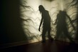 © juliars - Spectral Shadow creature. Fear horror spooky. Generate Ai