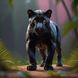 Schwarzer Panther. Generative AI Technologie