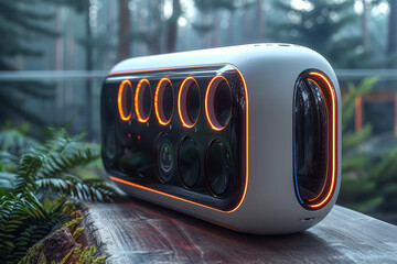 Poster - a sleek and modern gadget with cutting-edge technology, designed to enhance efficiency and convenien