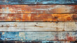 Old wood planks texture background, vintage worn color painted boards, rough grungy wooden wall. Concept of design, crack, grunge
