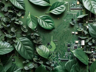 The future is green. Technology and nature can coexist. Green technology is the way forward.