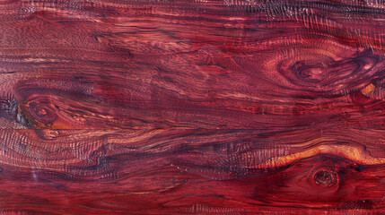 Wall Mural - Rich burgundy wood grain texture, showcasing deep, warm hues with a polished finish.