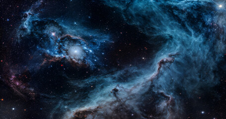Wall Mural - space galaxy background