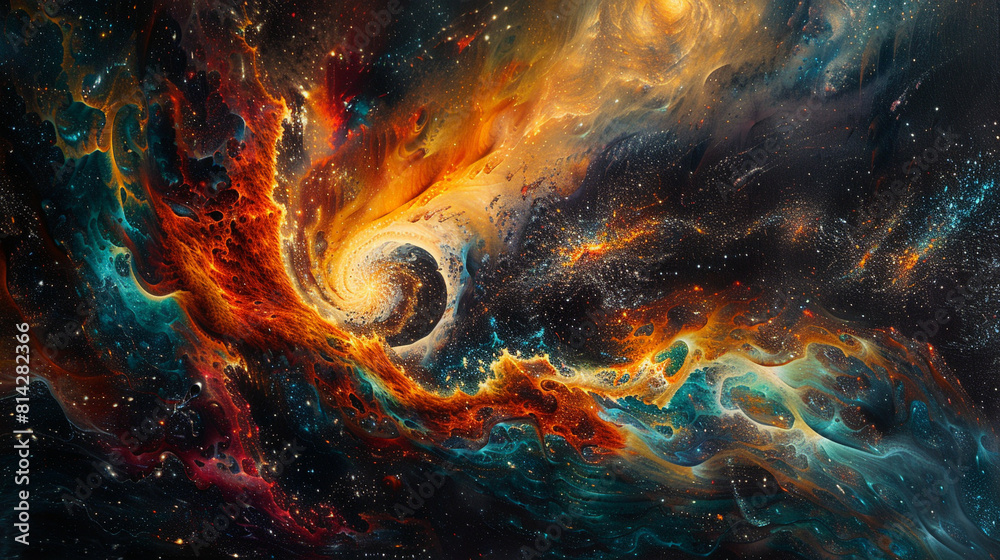Celestial Abstract Capturing Cosmic Wonders in Stunning Art – A Journey ...