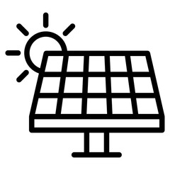 Sticker - solar panel