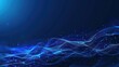© Anak - Abstract big data visualization. futuristic space. Technology background design