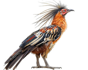 Poster - Hoatzin Bird Isolated