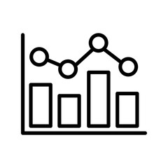 Wall Mural - Trending icon. sign for mobile concept and web design color editable