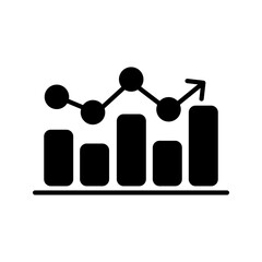 Wall Mural - Trending icon. sign for mobile concept and web design color editable