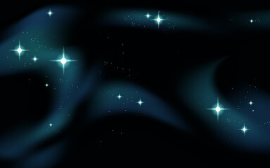 Wall Mural - cartoon galaxy background vector