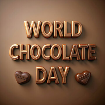 Banner for celebration of World Chocolate Day