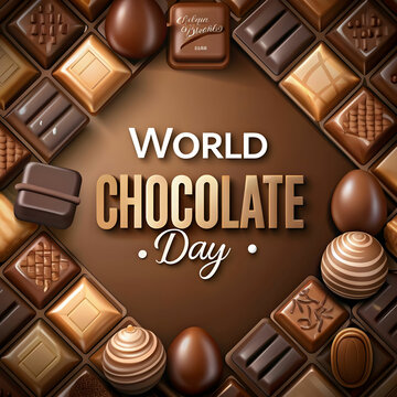 Banner for celebration of World Chocolate Day