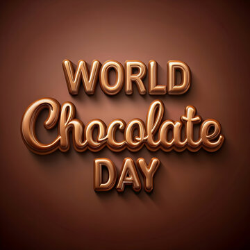 Banner for celebration of World Chocolate Day