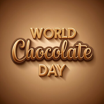 Banner for celebration of World Chocolate Day