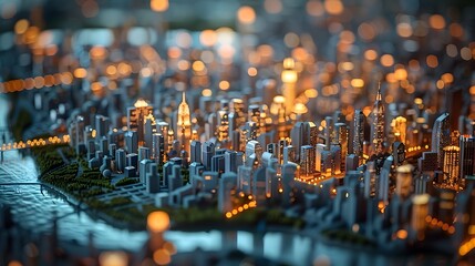 Poster - Smart City Simulation Model Optimized for Traffic Energy and Infrastructure