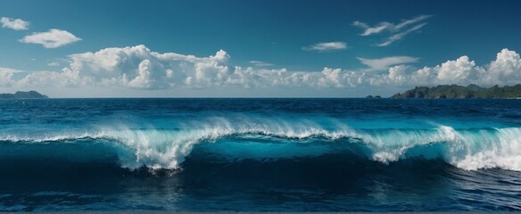 ocean border blue nature trsnsparent view | blue ocean water view