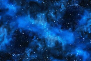 starry blue night sky background perfect for screensaver