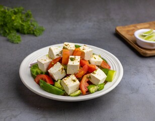 Wall Mural - paneer salad food