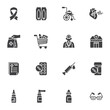 Pharmacy vector icons set