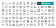 © Rubbble - Smart home icons set. Outline set of smart home vector icons for ui design. Outline icon collection. Editable stroke.
