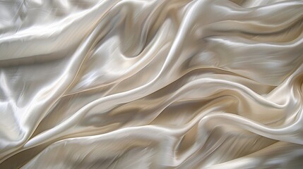 Celestial silk textures soft folds and ripples wallpaper