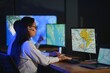 © Serhii - Dispatching support centers for freight transportation. Logistics and navigation of cargo delivery