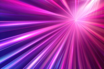 Poster - a burst of light on a pink and blue background. suitable for various design projects
