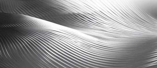 Aufkleber - A metallic surface in silver color serves as a background with ample copy space for images