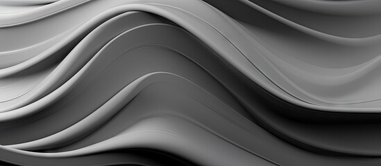 Poster - A monochrome gray background with copy space image
