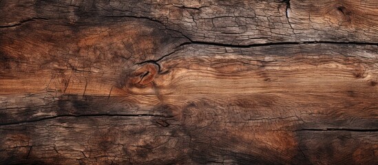 Aufkleber - Abstract background with an empty space showcasing a top down perspective of an aged wooden texture structure Perfect for design purposes such as a banner or a copy space image