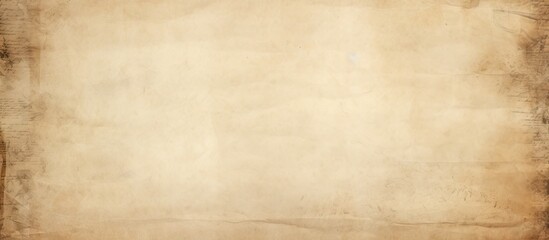 Poster - A light colored vintage paper background with copy space for design and web page