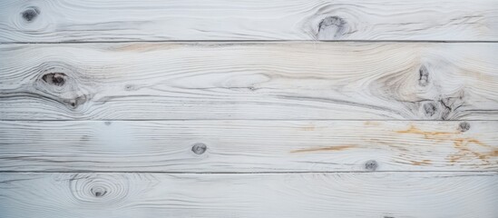 Poster - A close up copy space image of a white wooden board showcasing its texture and serving as a background