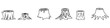 Stump icon vector set. Tree Stub illustration sign collection. Wood symbol or logo.