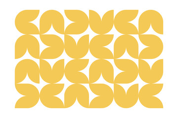 Poster - Seamless vector geometric color pattern background, retro color background.