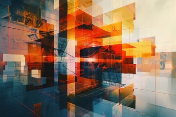Poster - Digital artwork of a portion