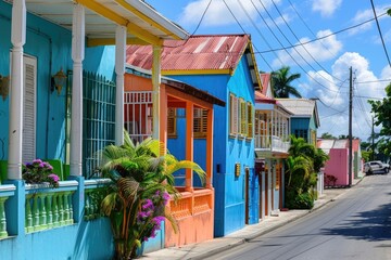 Island Houses in Barbados: Colourful Architecture in Bridgetown City