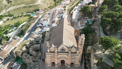 Wall Mural - Aerial view of Antequera, Andalusia. Southern Spain