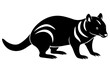 tasmanian devil cartoon vector illustration