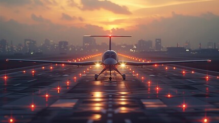 Poster - Autonomous flight technology is expected to enable pilotless or remotely piloted aircraft, offering safer, With advancements in artificial intelligence and autonomous systems. Generative AI.