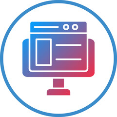 Poster - Vector Design Website Icon Style